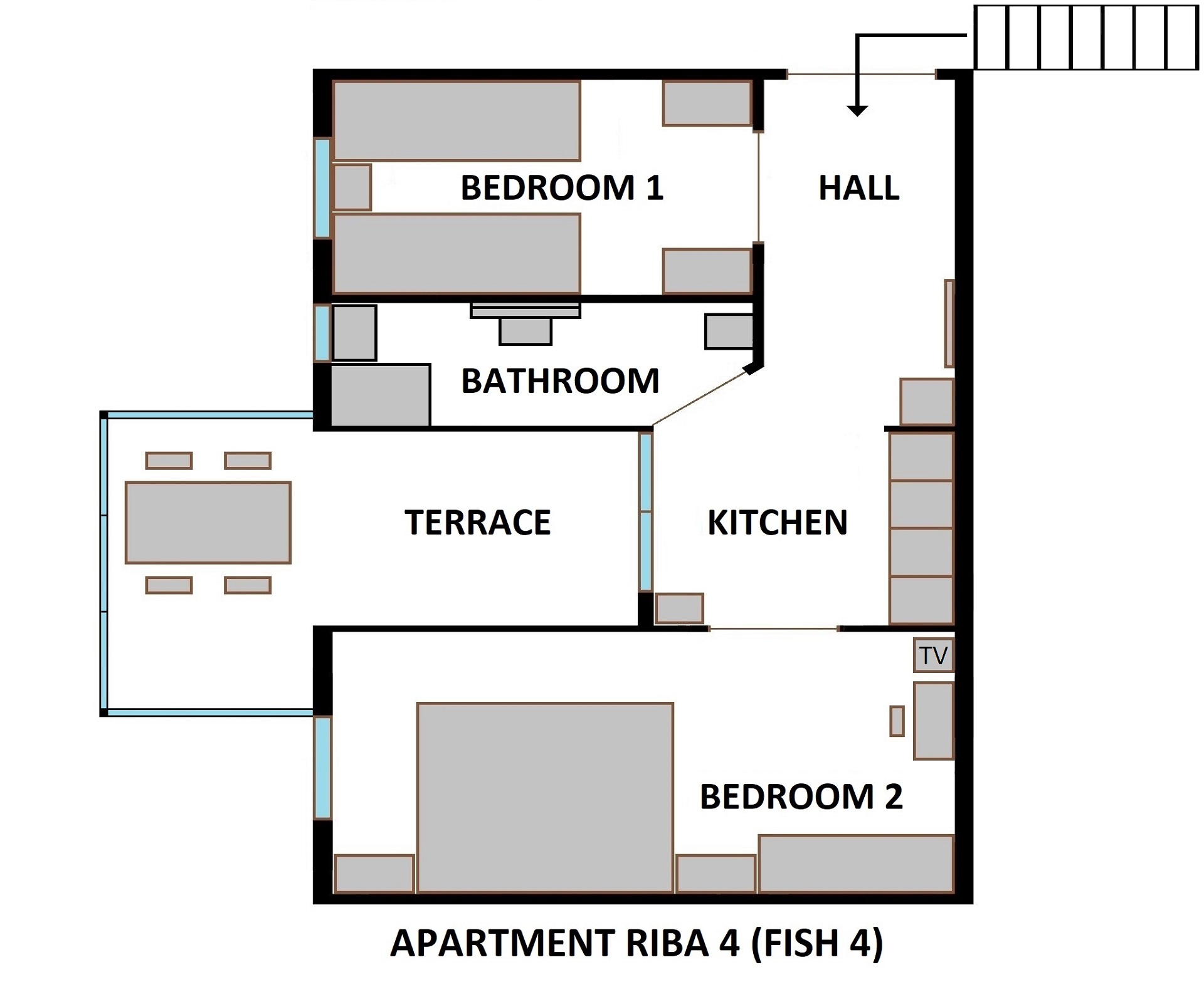 Apartment Riba 3 - House Riba, Vis